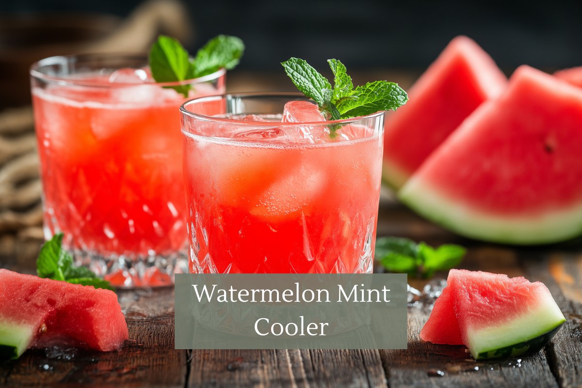 Refreshing Watermelon Mint Cooler (5 Minutes)