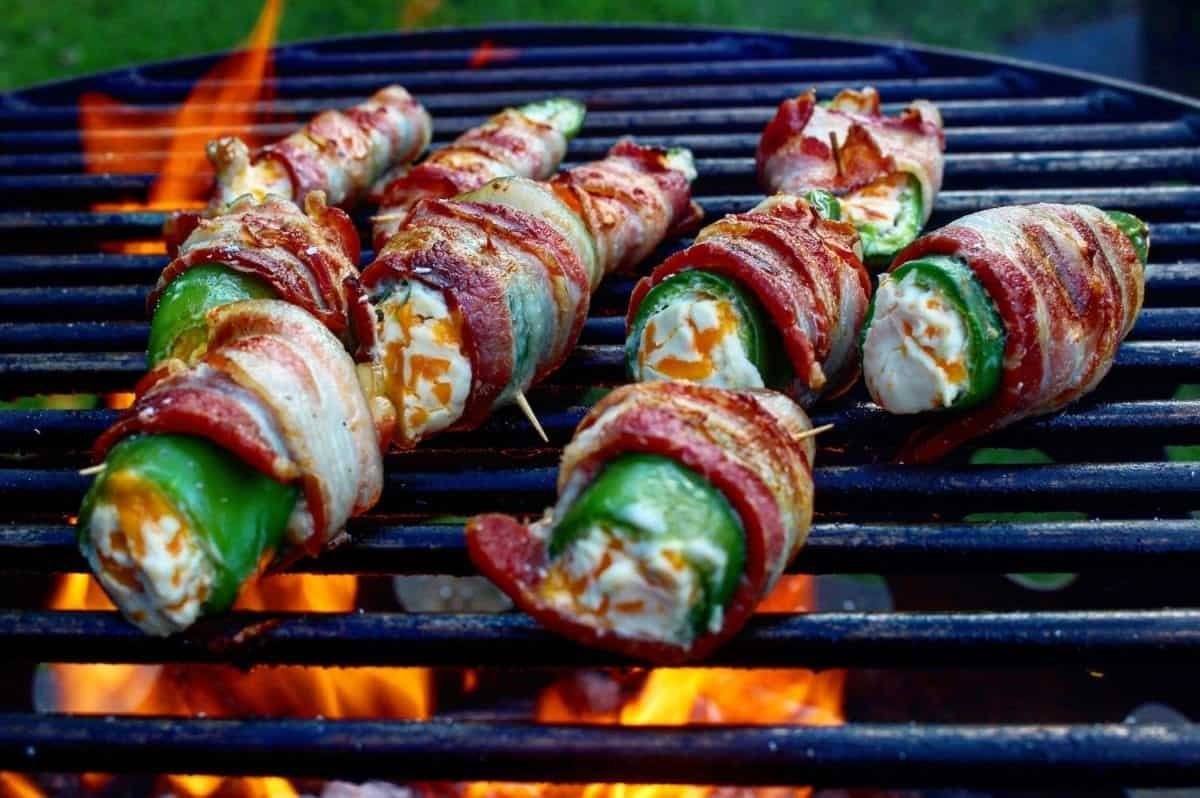 BBQ Bacon-Wrapped Jalapeño Poppers