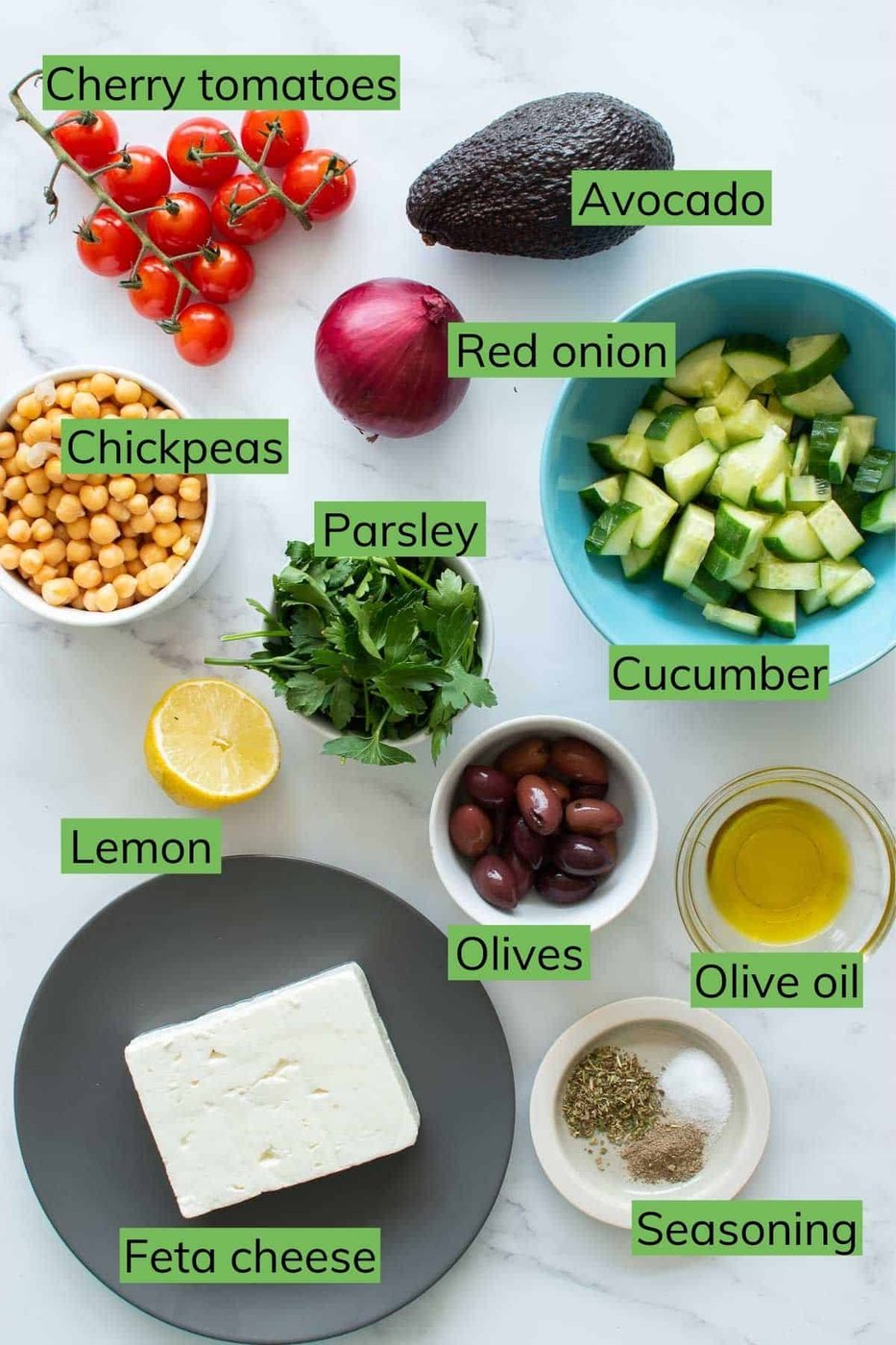 10-Minute Avocado Chickpea Salad - Image 2