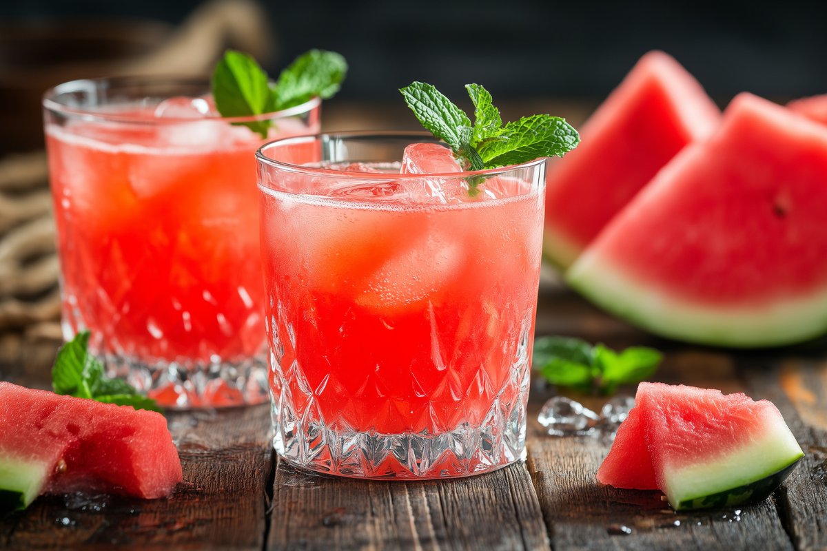 Refreshing Watermelon Mint Cooler (5 Minutes) - Image 2