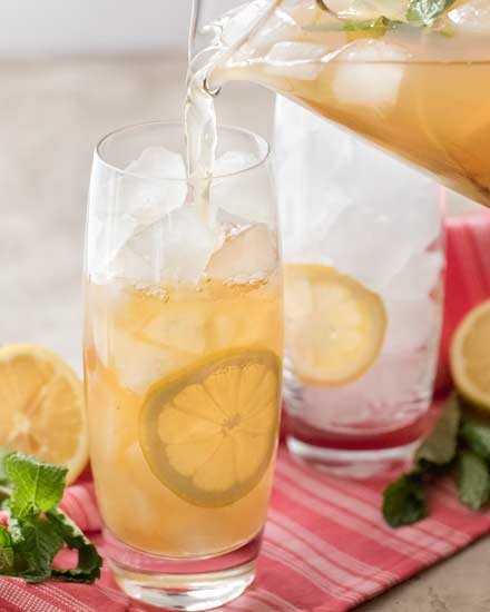 Iced Green Tea with Mint & Honey - Image 2